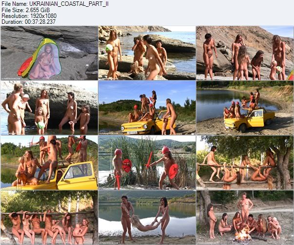 Ukrainian coastal - Nudism video [Full HD] [vol 2]